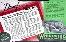 Vintage Whirlwind Power Lawn