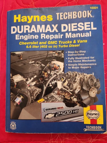 Haynes techbook duramax diesel - techbook,