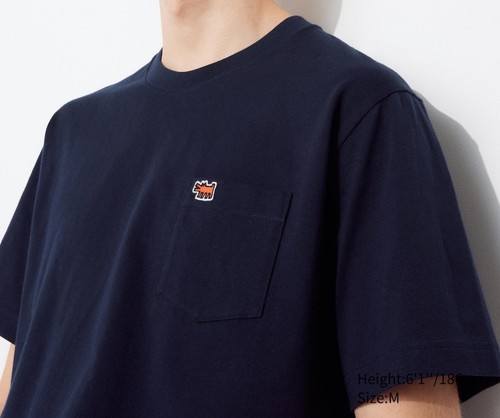 Uniqlo keith haring barkng - x,
