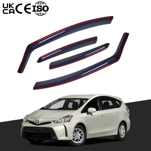 Channel wind deflectors - 4x, in-channel