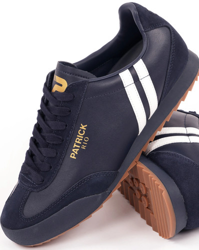 Patrick rio leather trainers - leather,