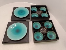 Turquoise 2  Plate And 10