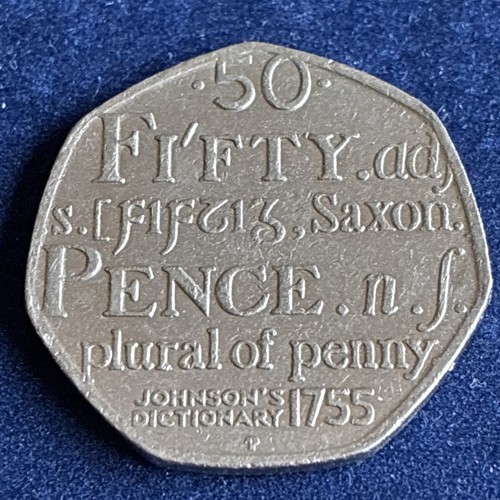 Johnsons dictionary 50p - 50p, 2005