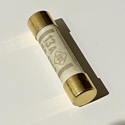 Gold plated 13a fuse - fuse, audio