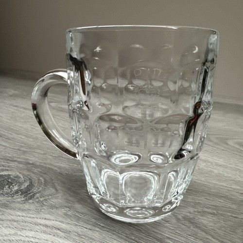 Vintage dimple pint - , glass