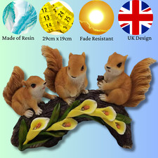 Solar LED Garden Ornament Red