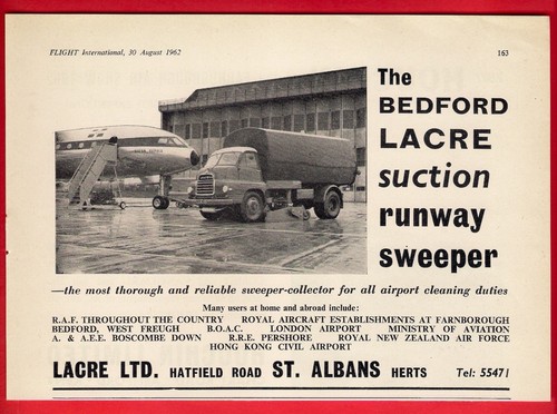 Old flight magazine - magazine, advert