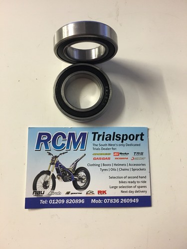 Front wheel bearings pair - bearings,
