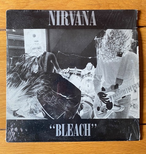 Nirvana bleach record black - lp,