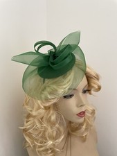 Fascinator Emerald Green