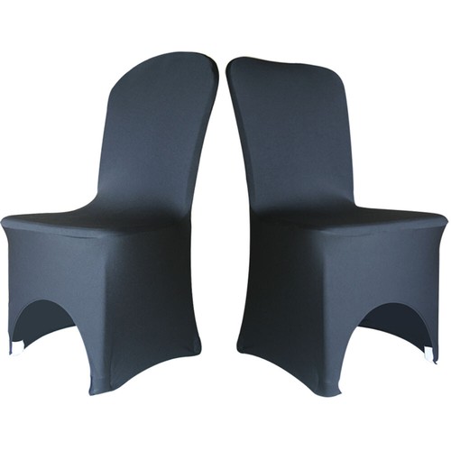 Tts black spandex chair covers - tts,