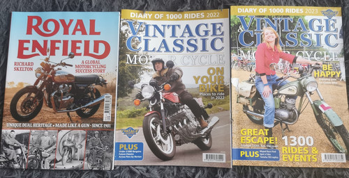 Vintage motorcycle books - 3,