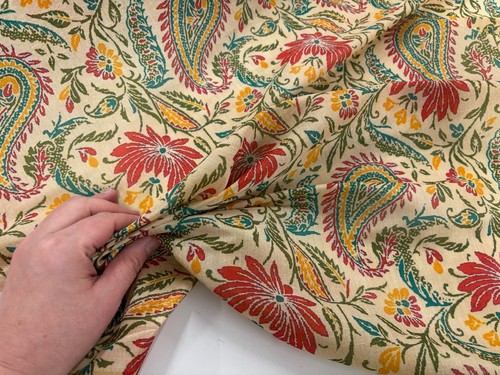 Mango silk fabric faux - fabric,