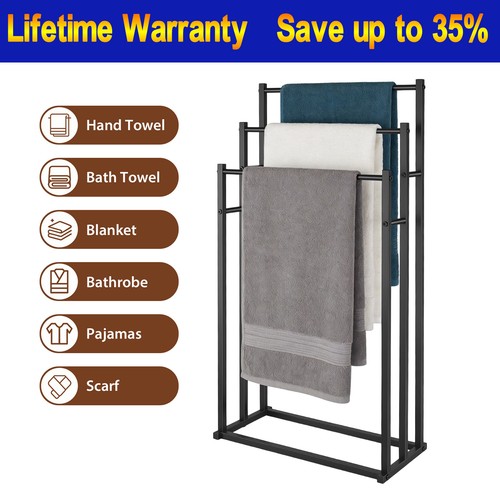 Towel rail bathroom metal - rail,