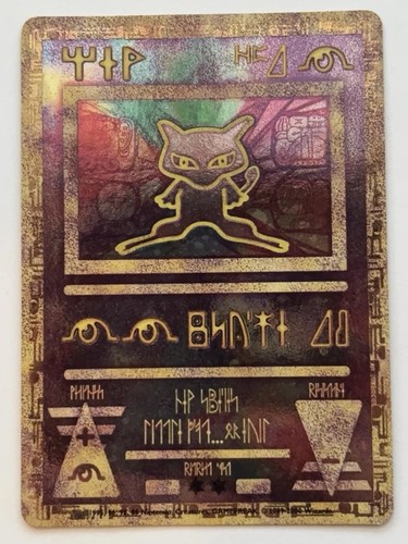 Ancient mew holo - holo, promo