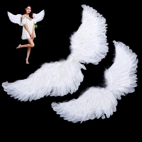 White angel wings halo - wings,