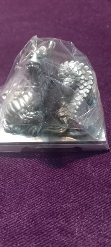 Pewter dragon - pewter,