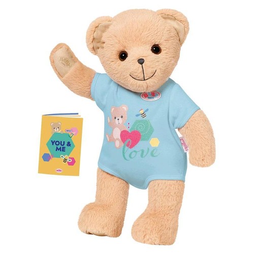 Zapf baby born bear teddy - born, bear,