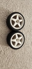 50724 Ford Focus 01 Piaa Accord 5-Spoke Wheels Tamiya 2 Pcs Semi Slick Tyres