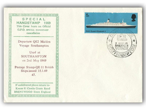 1969 rms qe2 maiden - rms,