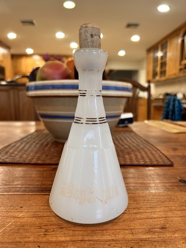 Antique clam broth glass - antique, 7”