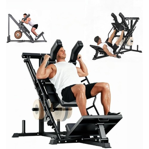 Leg press hack squat - press,
