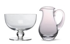 Church Glass Lavabo Jug & Bowl