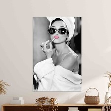 Audrey Hepburn Style Art