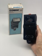 Vintage Cobra Flash D400 For Canon Boxed Untested Red Spares & Repair