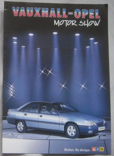 October 1986 vauxhall - vauxhall, opel