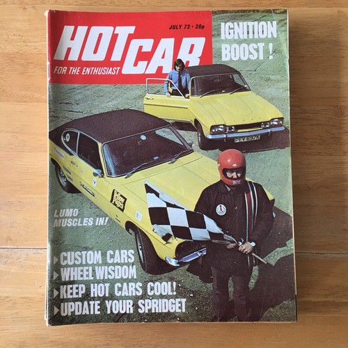 Hot car magazine july 1972 - hot,