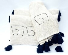 Cotton Throw Blanket "Tanda"