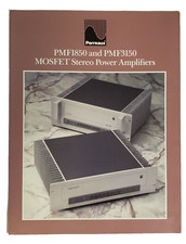 Perreaux PMF1850 & PMF3150 Brochure for Mosfet Stereo Power Amplifers