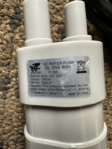 Water pump submersible caravan - water,