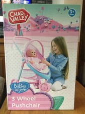 Cv Babies To Love 3 Wheel Pushchair