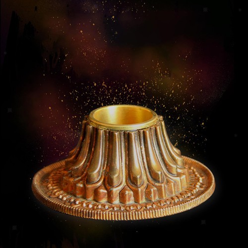 Tibet prayer wheel - wheel, base