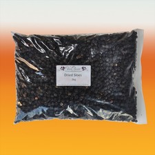 Dried Sloes - 3kg Bulk Bag -