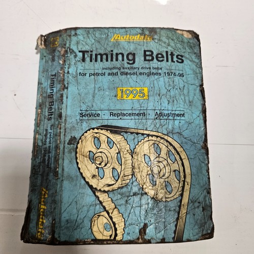 Autodata timing belts - belts, 1995