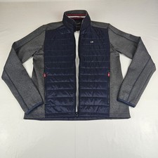 Calvin Klein Golf Jacket 24/7 Hybrid | Men's | Grey/Blue | Small S broken Zip