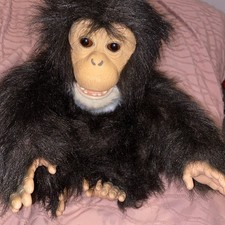Vintage - Furreal Friends - Cuddle Chimp 2005 Monkey - Fully Working