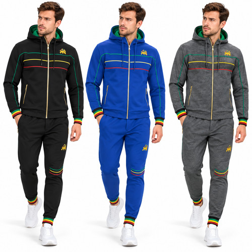 Men rasta lion tracksuit - men's,