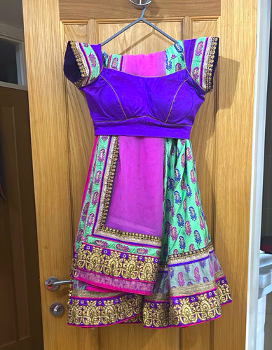 Women purple lehenga - women’s,