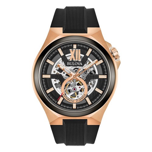 Bulova 98a177 mens - bulova, black