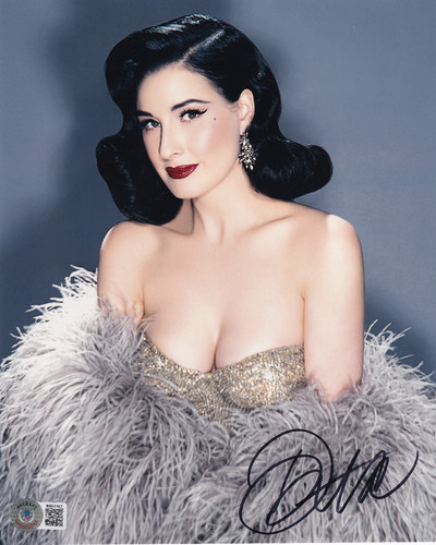 Dita von teese signed - dita,