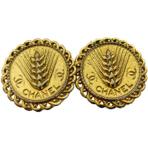 Chanel vintage logo round - cc,