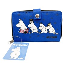 Moomin Purse Official Design in Blue NEW