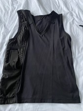 Covert Communications Radio Coms Vest Black Size 38” Ex Police Stock