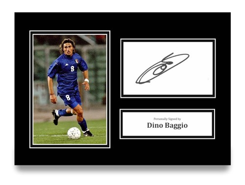 Dino baggio signed photo - signed,