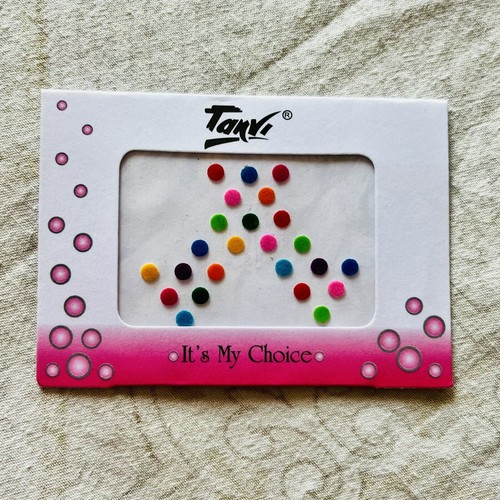 4mm round bindi indian - 4mm,