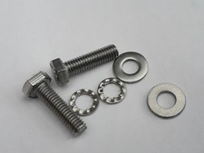 LAMBRETTA SERIES 1 LEGSHIELDS HORNCASTING  STAINLESS STEEL BOLTS x 2